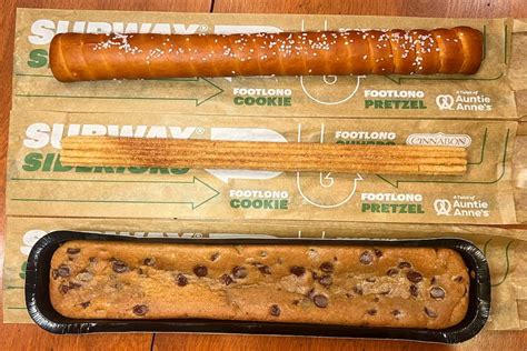 It helps you make informed decisions about. . Subway footlong churro